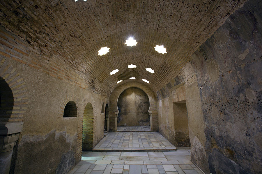 Pulsa para ampliar la imagen: Vestíbulo de entrada Baños Arabes